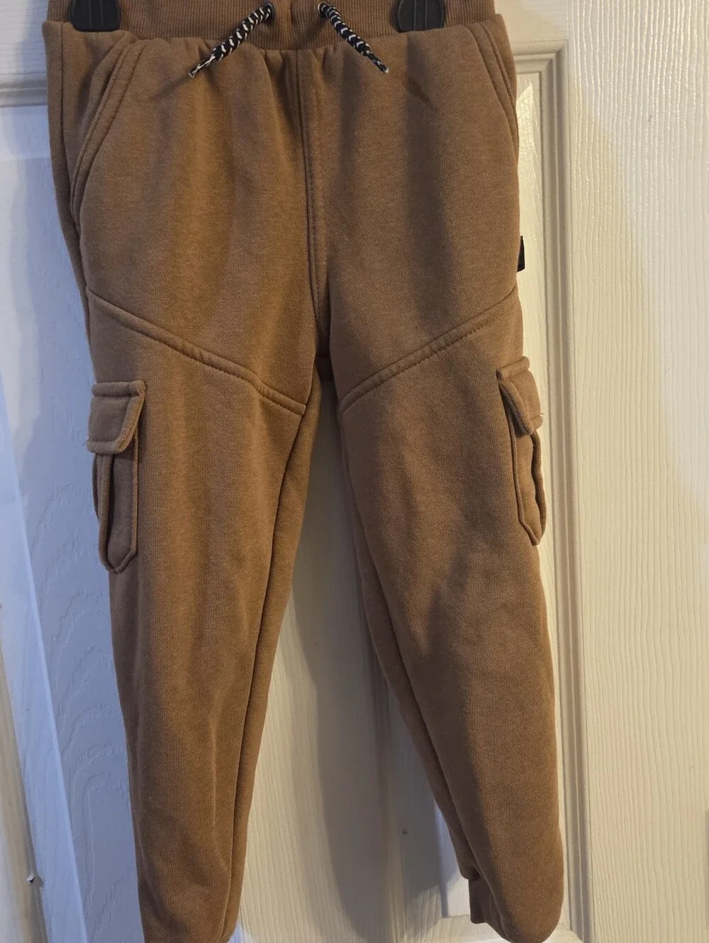NWOT American Hawk Kids 2-Piece Plaid Hooded Flannel Shirt & Jogger Pants Set 4T